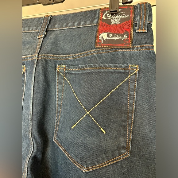 Used PIMP Men’s Medium Blue Wide Leg Relaxed Jeans in Size 32 - Picture 12 of 14